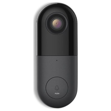 1 3/4 IN WIFI MATTE BK CAMERA DOOR BEL